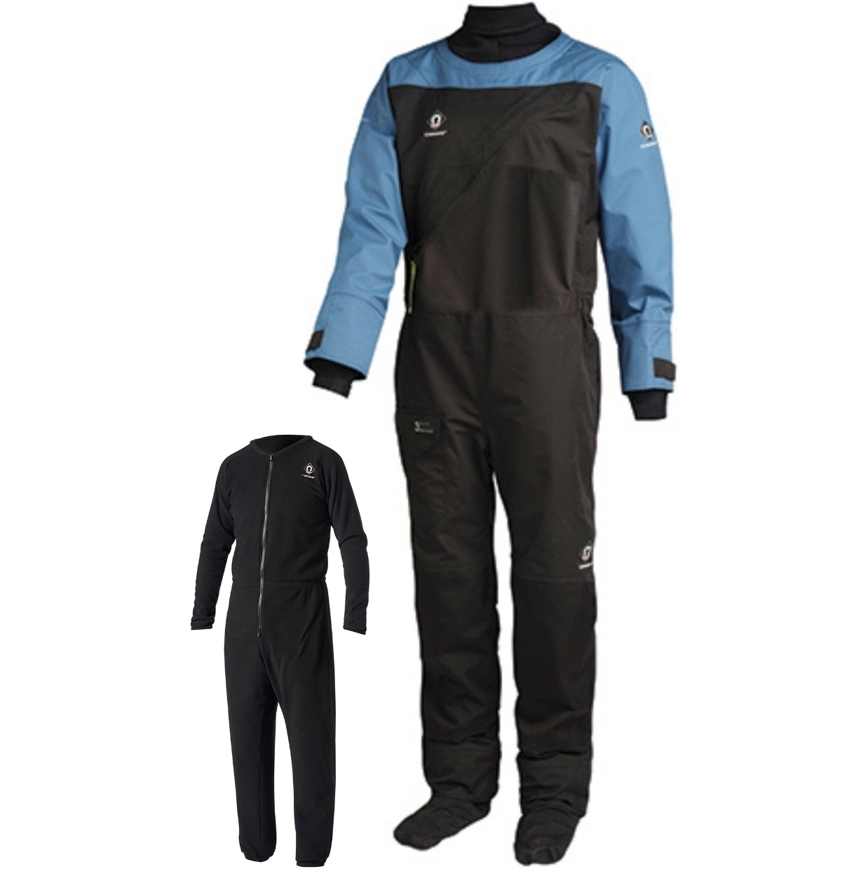 2026 Crewsaver Atacama Sport+ Drysuit & Free Underfleece 6554 - Blue / Black